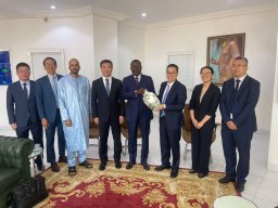 Visite delegation chinoise au siège &raquo; Visite d'une Délégation Chinoise au siège de Cisscorp Holding